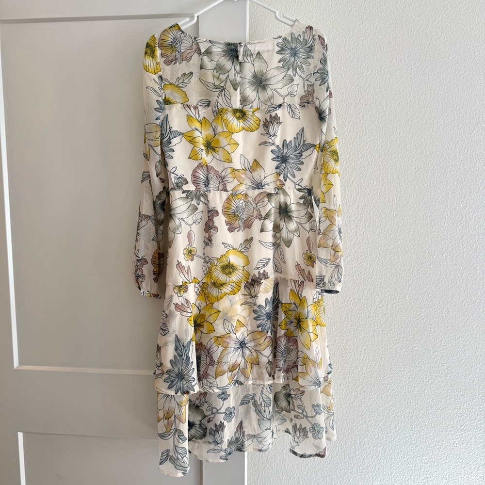 CUPCAKES & CASHMERE Floral Midi Dress